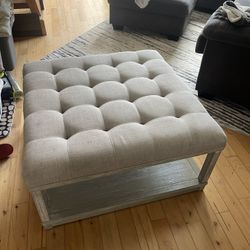 Gray Ottoman