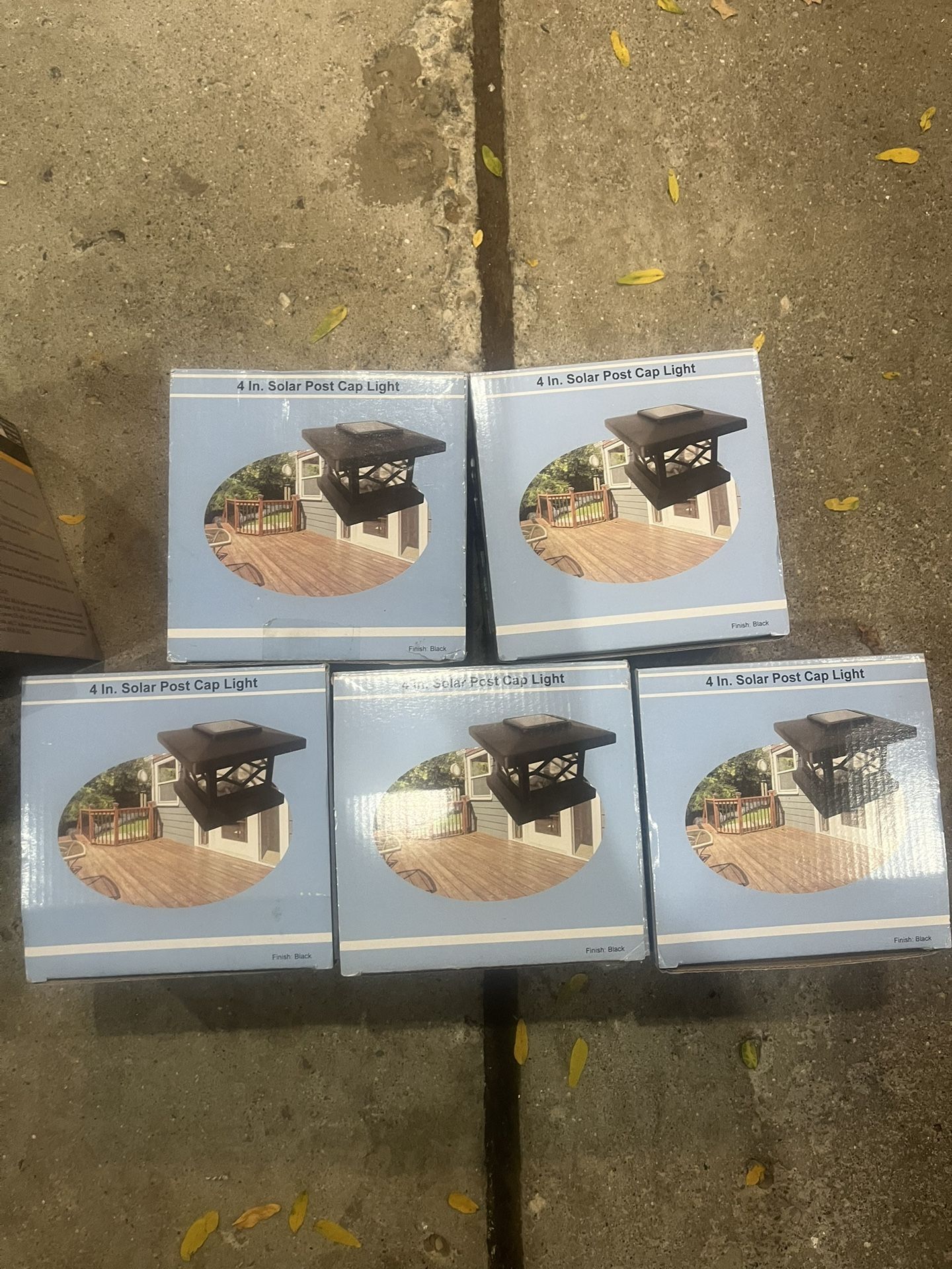 Deck Lights 4” Post Lights