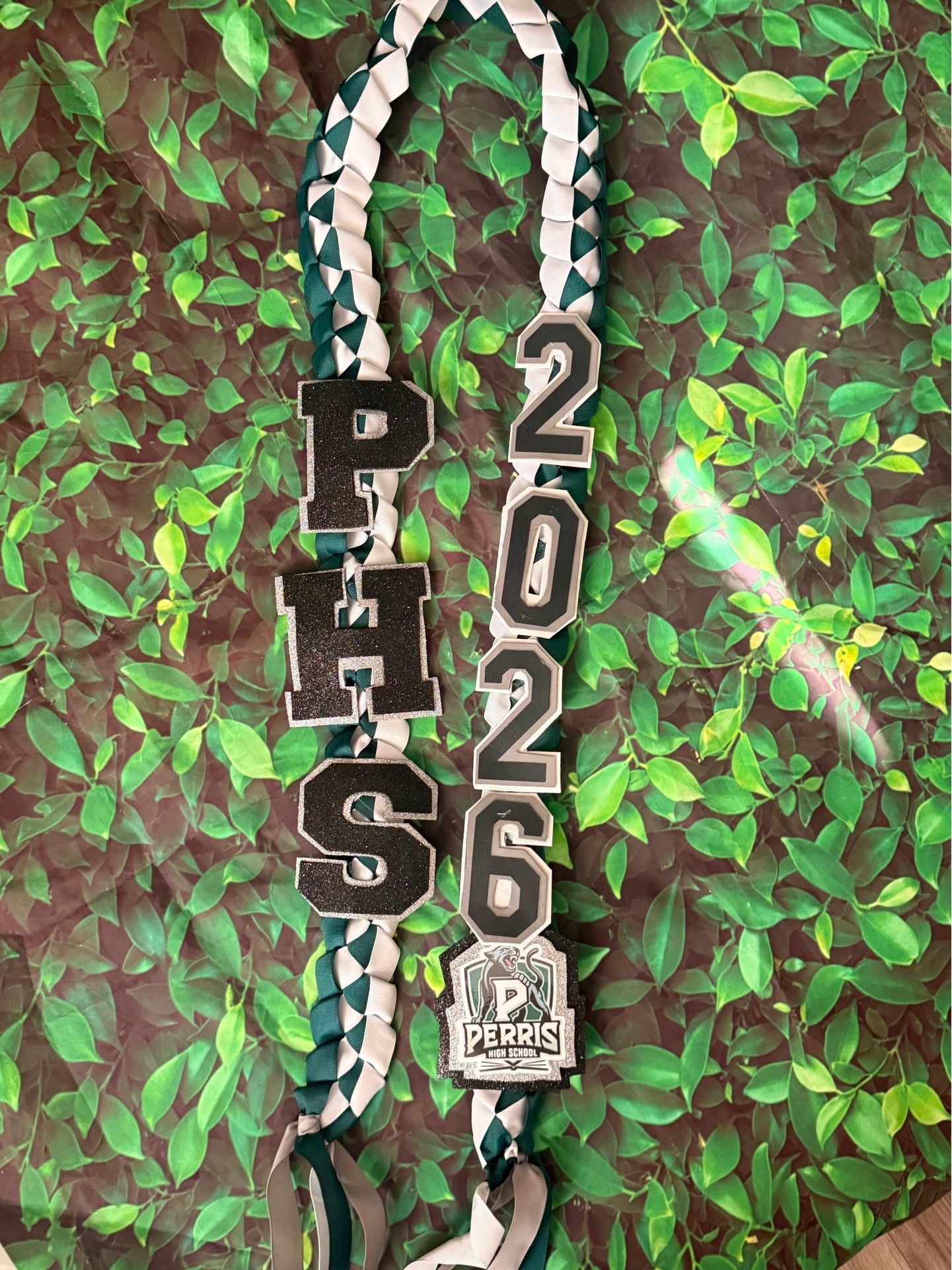 Perris HS graduation lei