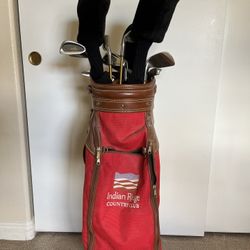 Golf Bag With Clubs