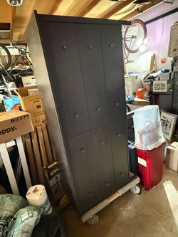 Black dresser