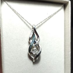 Zales Diamond Cut Necklace 