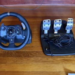 Logitech G290 Racing Wheel and Pedals - Xbox and PC