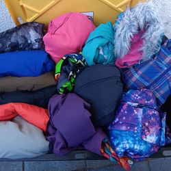 Size10/12 Kids  Snow Jacket And Pants, Bobs