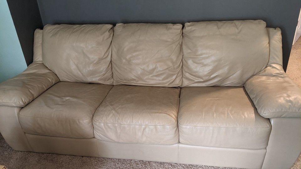Italsofa Leather Couch And Recliner