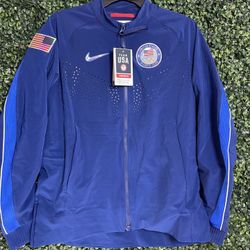 Women’s Sz S - Nike Paris 2024 Team Issued USA Olympic Podium Jacket DZ3572-492