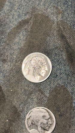 Buffalo Nickel Coins Lot of 2