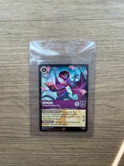 Lorcana DEMONA Scourge of Wyvern Clan 55/204 Whispers in the Well (Cold Foil)