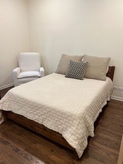Bed Frame (Full Mattress size, two under bed roller storage)