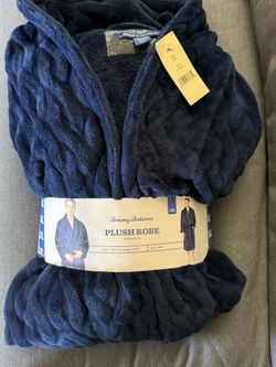 Tommy Bahama Plush Robe - L/XL - New With Tags 