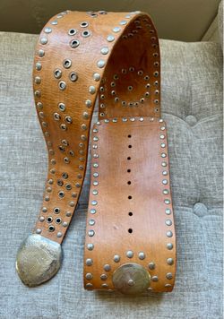 Boho- Leather Hip Belt
