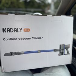 NADALY Cordless 8-in-1 Vacuum with LED Display