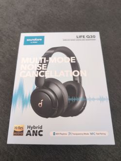Soundcore by Anker Life Q30 Wireless Headphones