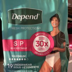 16 PACKS OF SMALL DEPENDS