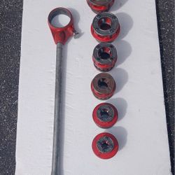 Ridgid Pipe Threader And Dies