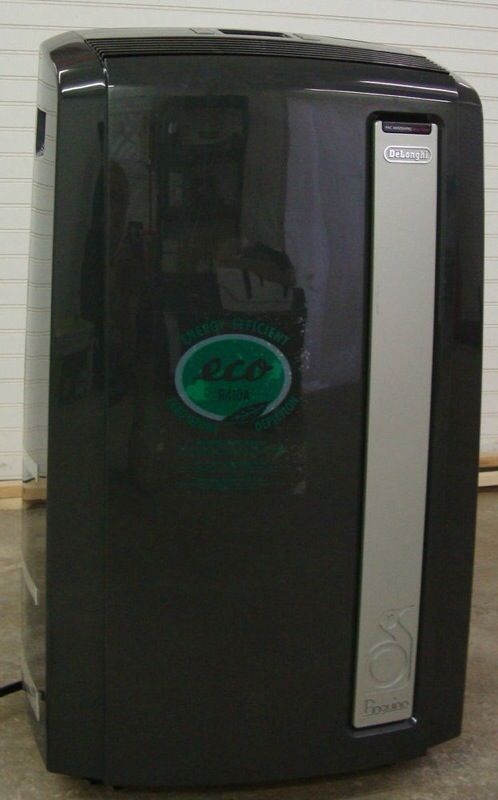 DeLonghi PAC AN125HPEC Pinguinio 12,500 BTU Portable Air Conditioner w/Heat Pump