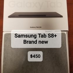 Samsung TAB S8+ BRAND NEW 