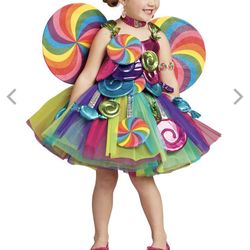 Wishcraft Candy Fairy Costume Size 10 