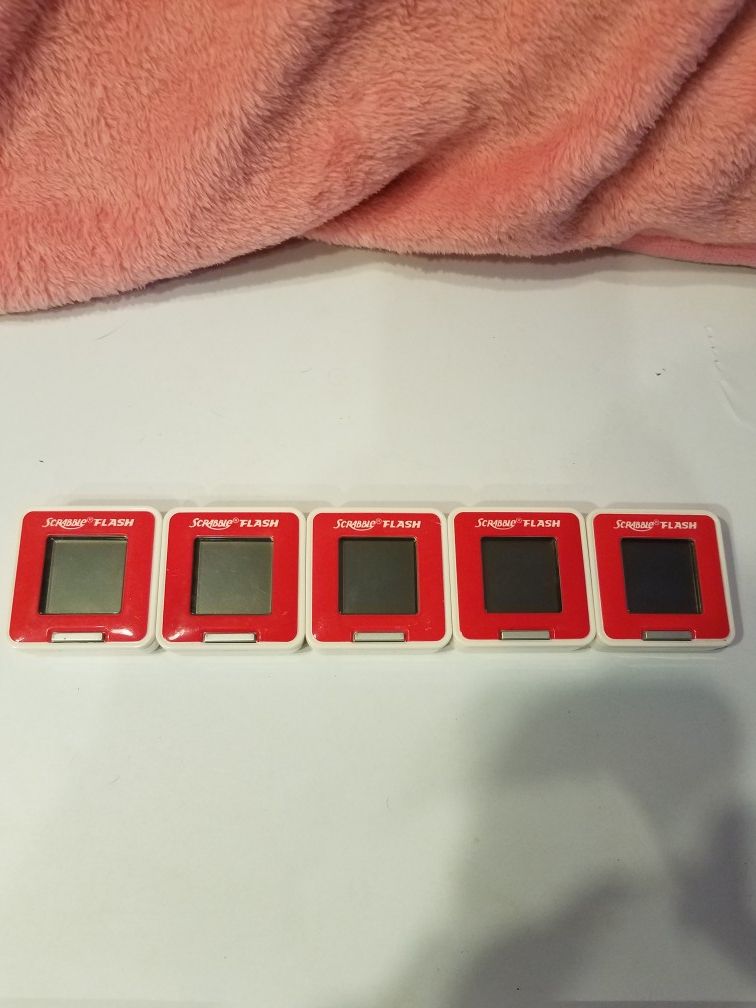 Flash Scrabble game