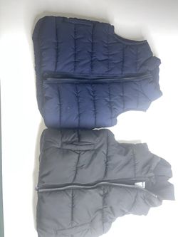 2 Old Navy Toddler Puffer Vest 3T & 4T 
