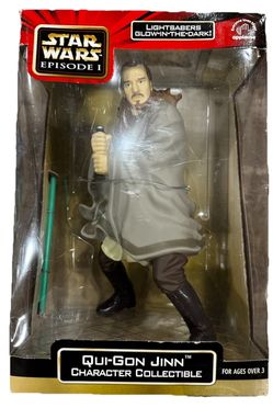 Star Wars Episode 1, Qui-Gon Jinn Characters Collectible Light Up Saber