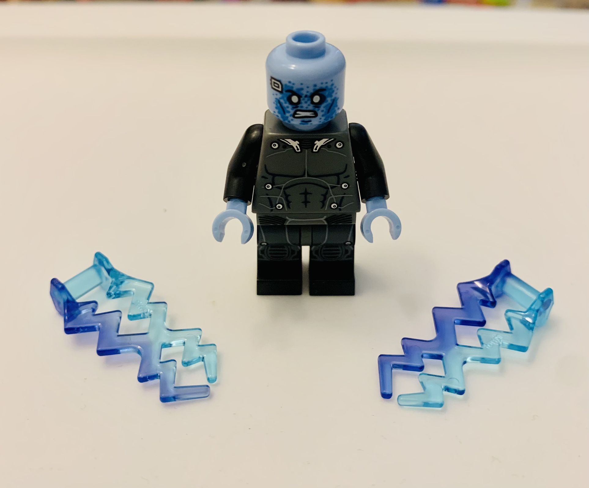 Lego Marvel Super Heroes Electro Minifigure The Amazing Spider-Man 2 #(contact info removed)