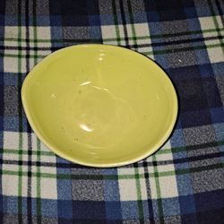 Ceramic Yellow Bowl