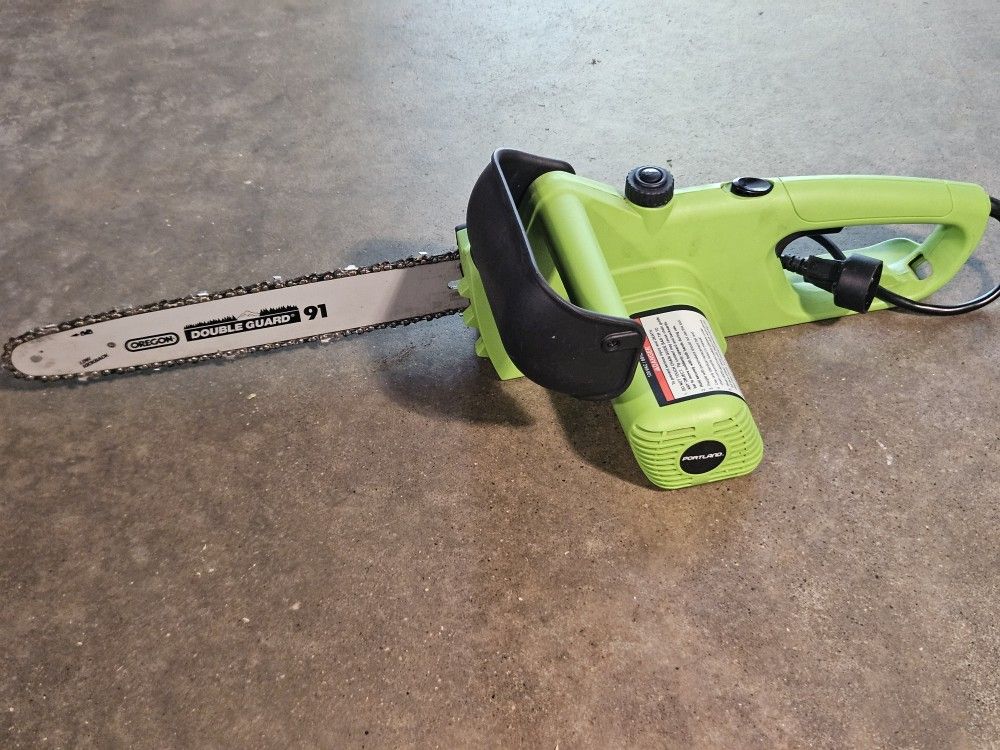 14” PORTLAND Corded Electric Chain Saw