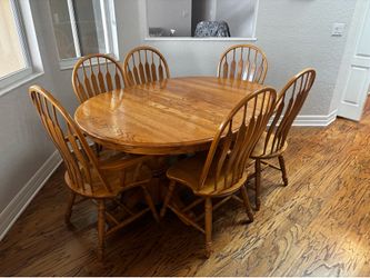 Oak Dining Room Set
