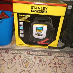 Stanley Fatmax 1500amp Jump Starter And Air Compressor 
