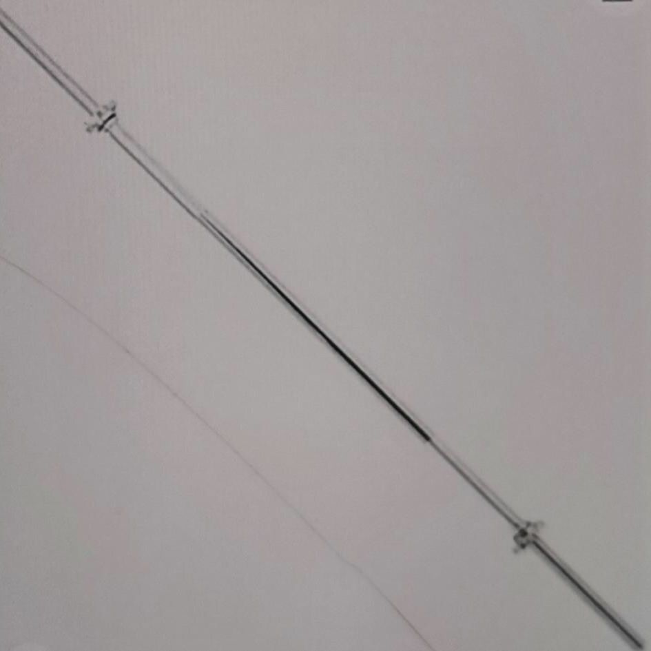 60 In Barbell Bar, with Rings Collars