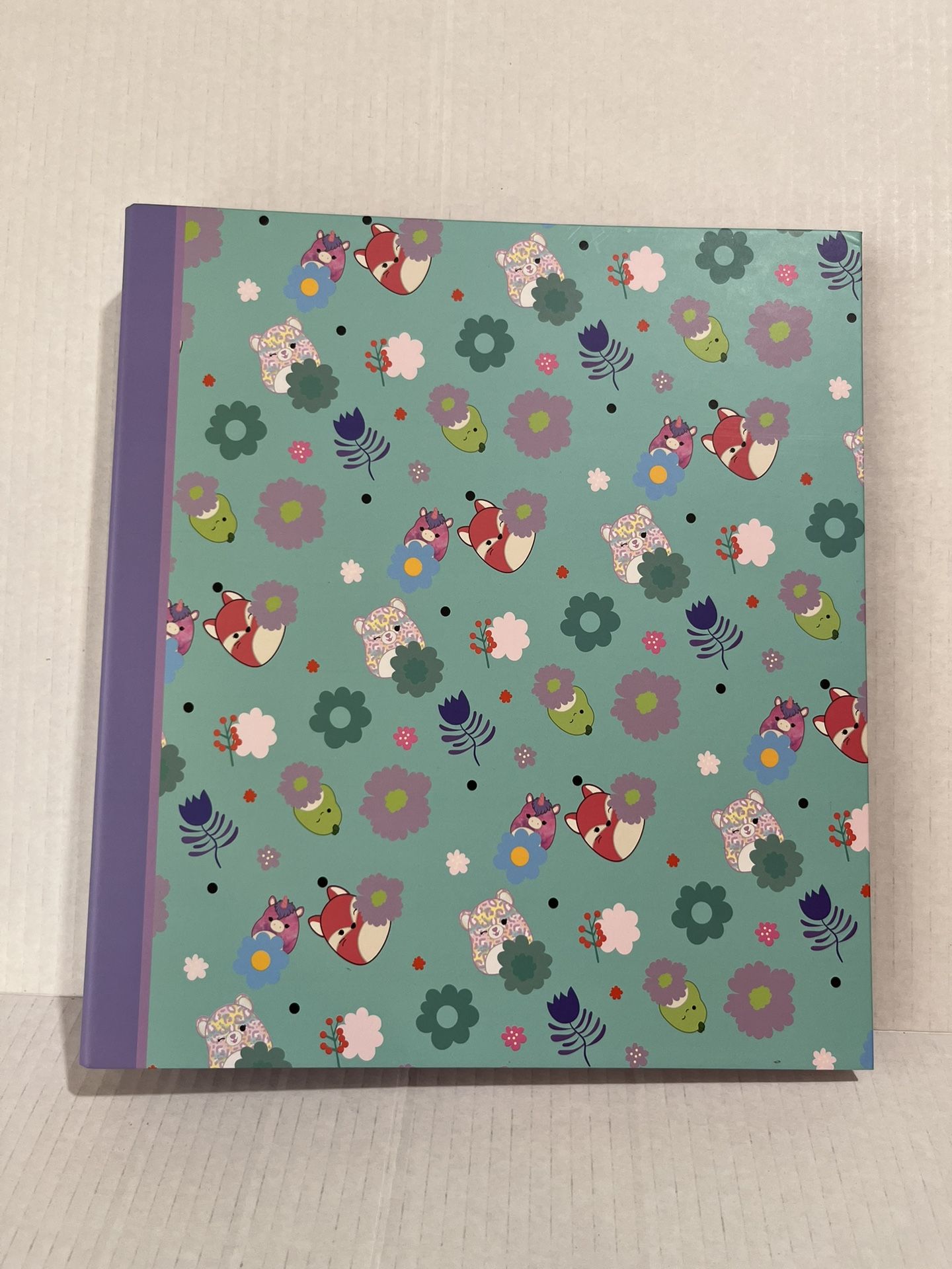 Squishmallow Binder - Flowers