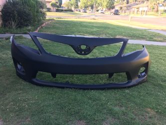 Toyota Corolla S front bumper 2011-2012