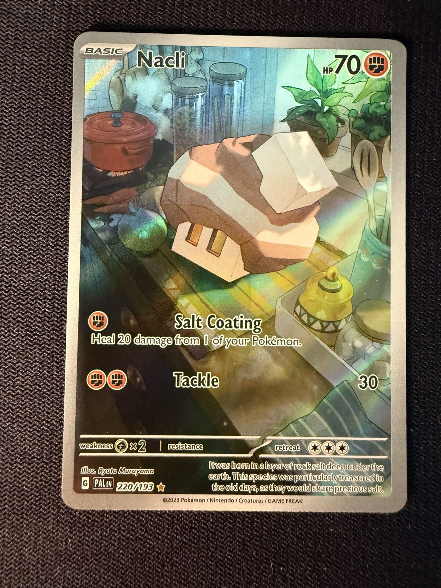 Nacli #220 Pokemon Paldea Evolved