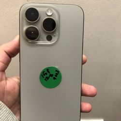 iPhone 15 Pro 128gb unlocked sold with store warranty 
