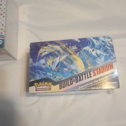 Pokemon Build and Battle Stadium Silver Tempest box New Sealed