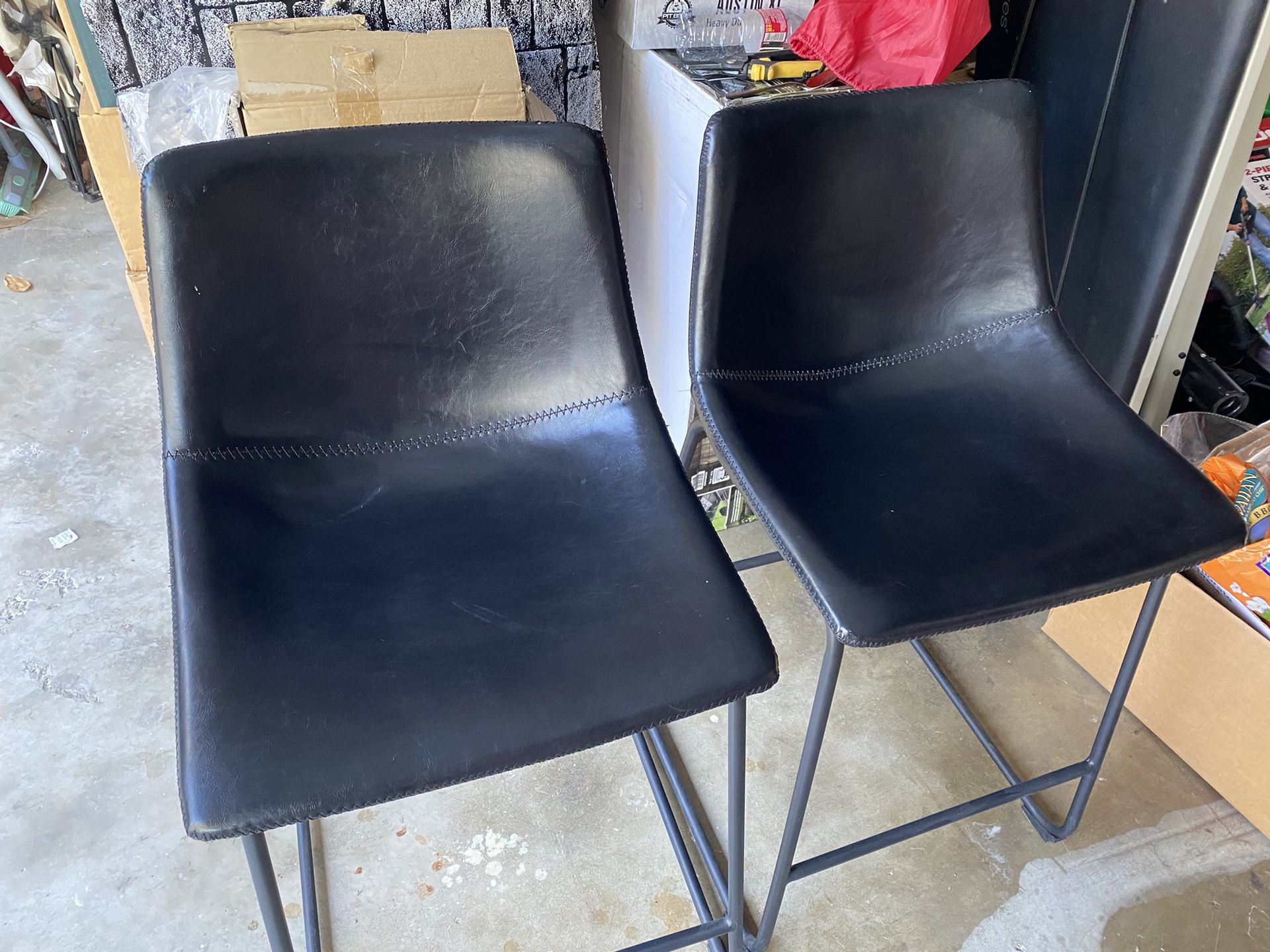 Two Accent Stools 