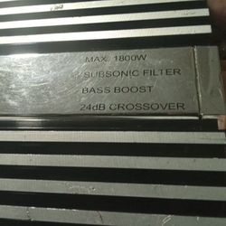 Performance Technique Amp Digital Monoblock Amp