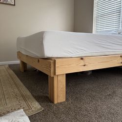Bed Frame And Mattress 