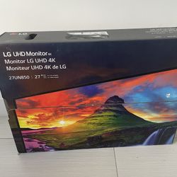 27” LG 4k UHD Monitor