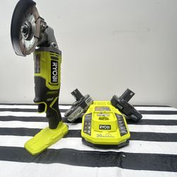 Grinder, Charger And 2 Battery