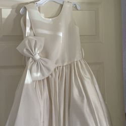 Girl Formal Dress Ivory Color