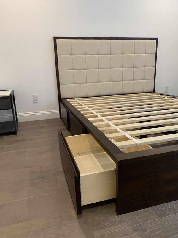 Crate Barrel Queen Storage Bed For In West Hollywood Ca Crate Barrel Queen Storage Bed