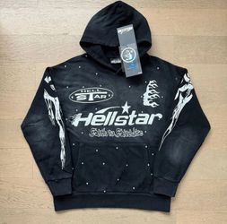 Hellstar Black White Hoodie Size SMALL AND MEDIUM 