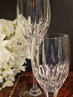Mikasa Arctic Lights Crystal Wine Glasses 8¼" 6oz