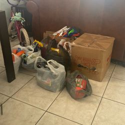 Old Toys. Physical Cash Only And Pickup. Hot Wheels X-Shot LankyBox And Lego And Other 