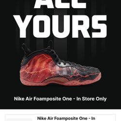 Stranger Things Foamposite Size 10.5