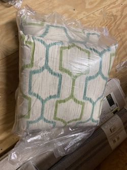 2 Outdoor Pillows.
