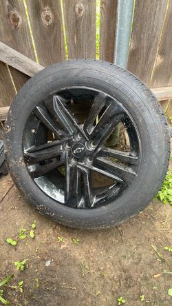 Wheel and tire