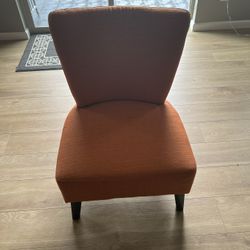 Orange Accent chair